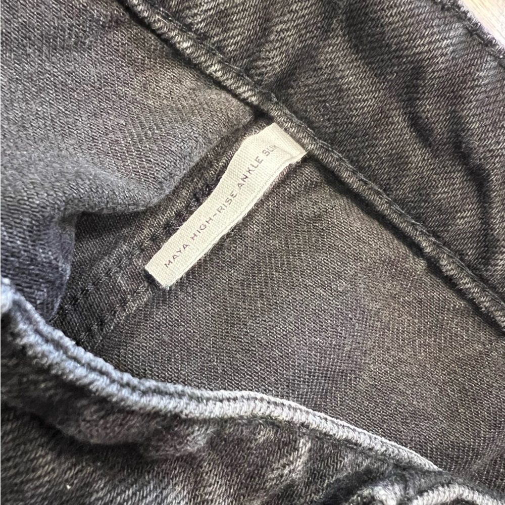 Rag & Bone Maya High Rise Ankle Slim Black Jeans Women’s 33 - Picture 11 of 11